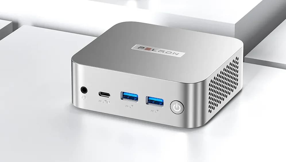 Мини-ПК PELADN WI-9 N150 — компактный универсал для офиса и домашних развлечений